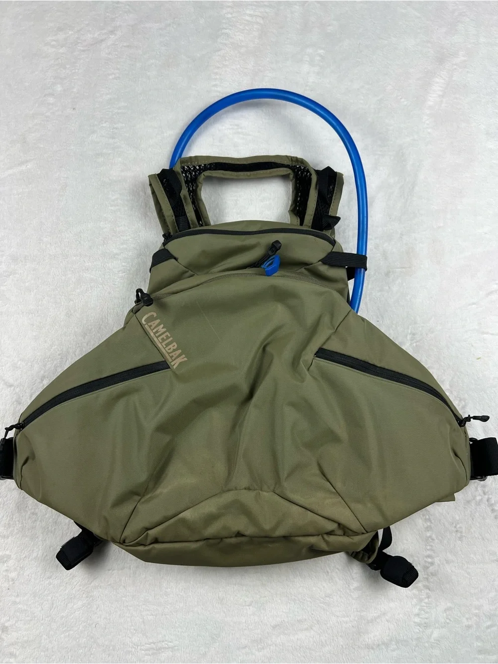 CamelBak Skyline LR 10 Hydration Backpack Olive Green 3L 100oz Crux Lumbar MTB